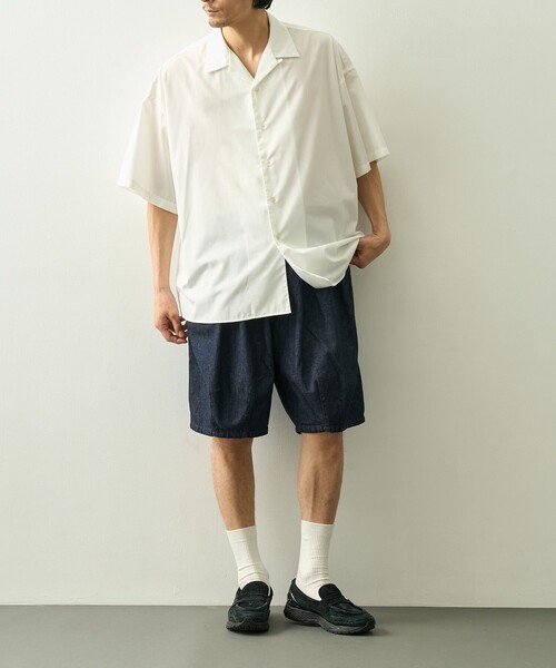 is-ness(イズネス)の「【is-ness/イズネス】Balloon Shorts(その他パンツ・メンズ・ダークインディゴブルー/ベージュ/ブラック・M/L)」の12枚目の写真