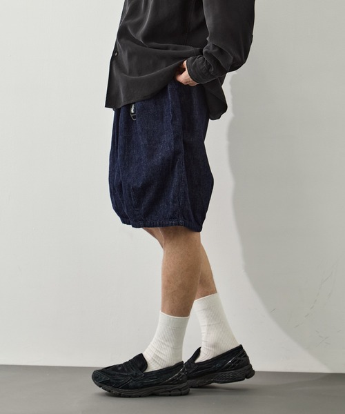is-ness(イズネス)の「【is-ness/イズネス】Balloon Shorts(その他パンツ・メンズ・ダークインディゴブルー/ベージュ/ブラック・M/L)」の18枚目の写真