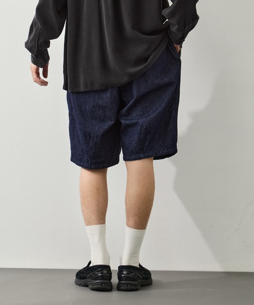 is-ness(イズネス)の「【is-ness/イズネス】Balloon Shorts(その他パンツ・メンズ・ダークインディゴブルー/ベージュ/ブラック・M/L)」の19枚目の写真
