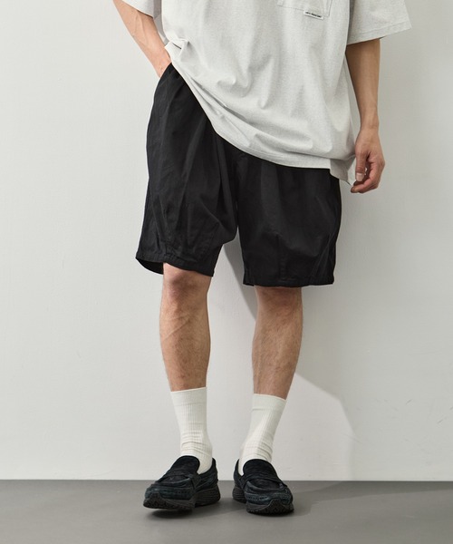 is-ness(イズネス)の「【is-ness/イズネス】Balloon Shorts(その他パンツ・メンズ・ダークインディゴブルー/ベージュ/ブラック・M/L)」の21枚目の写真