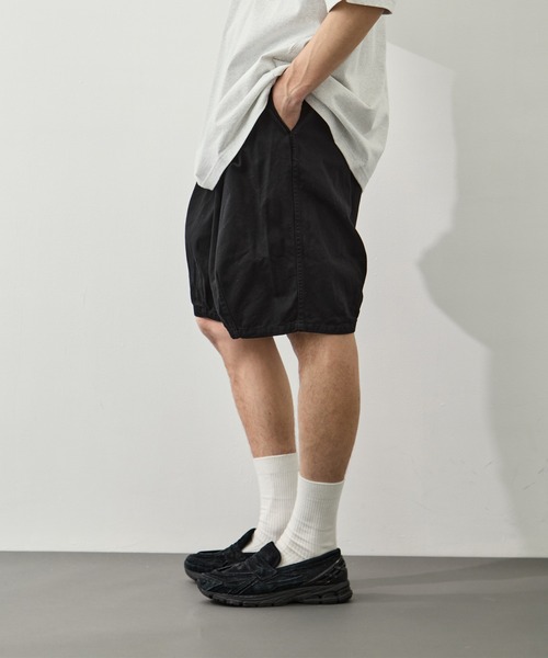 is-ness(イズネス)の「【is-ness/イズネス】Balloon Shorts(その他パンツ・メンズ・ダークインディゴブルー/ベージュ/ブラック・M/L)」の22枚目の写真