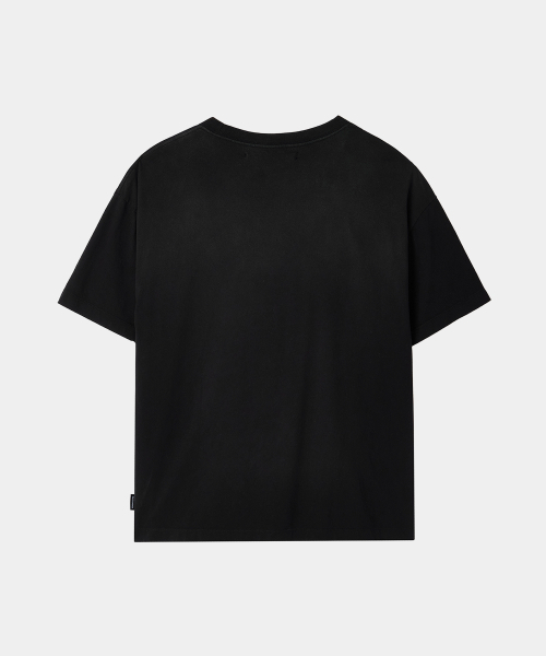 MAISON MINED(メゾンミネド)の「CELTIC CROSS WASHED HALF T BLACK(Tシャツ/カットソー・メンズ・その他・SMALL/MEDIUM/LARGE)」の4枚目の写真
