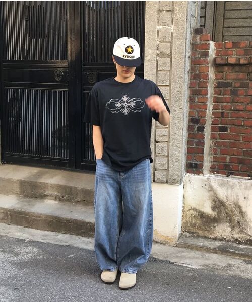 MAISON MINED(メゾンミネド)の「CELTIC CROSS WASHED HALF T BLACK(Tシャツ/カットソー・メンズ・その他・SMALL/MEDIUM/LARGE)」の13枚目の写真