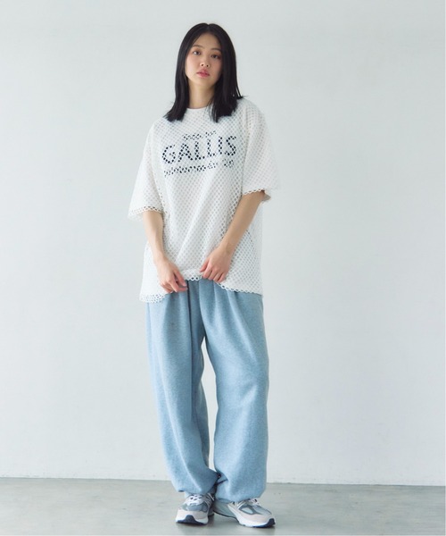GALLIS ADDICTION(ガリスアディクション)の「GA Mesh Ensemble Tee(Tシャツ/カットソー・メンズ・ピンク/ホワイト/ブラック・L/M)」の11枚目の写真