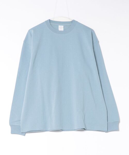 TONE SELECT WEAR（トーンセレクトウェア）の「United Athle(ユナイテッドアスレ) 9.1オンス マグナムウェイト ビッグシルエット ロングスリーブ Tシャツ（2.1インチリブ） メンズ (4422-01)(442201)【4422-01】（Tシャツ/カットソー・メンズ・ブルー系その他/ブラック/ベージュ系その他/ホワイト・X-LARGE/LARGE/MEDIUM）」の3枚目の写真