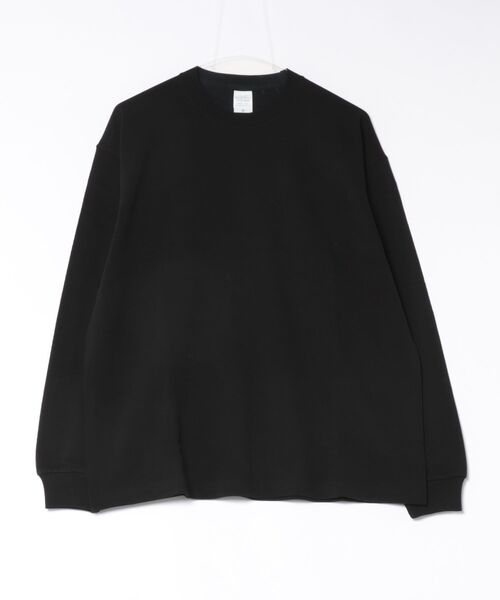 TONE SELECT WEAR（トーンセレクトウェア）の「United Athle(ユナイテッドアスレ) 9.1オンス マグナムウェイト ビッグシルエット ロングスリーブ Tシャツ（2.1インチリブ） メンズ (4422-01)(442201)【4422-01】（Tシャツ/カットソー・メンズ・ブルー系その他/ブラック/ベージュ系その他/ホワイト・X-LARGE/LARGE/MEDIUM）」の2枚目の写真