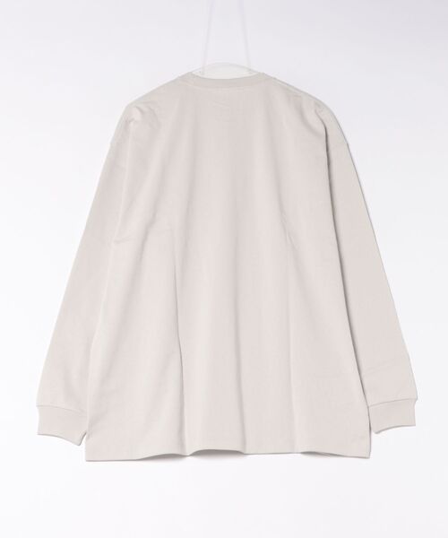 TONE SELECT WEAR（トーンセレクトウェア）の「United Athle(ユナイテッドアスレ) 9.1オンス マグナムウェイト ビッグシルエット ロングスリーブ Tシャツ（2.1インチリブ） メンズ (4422-01)(442201)【4422-01】（Tシャツ/カットソー・メンズ・ブルー系その他/ブラック/ベージュ系その他/ホワイト・X-LARGE/LARGE/MEDIUM）」の5枚目の写真