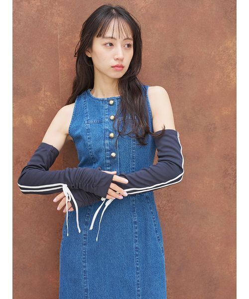 SNIDEL(スナイデル)の「アメスリデニムワンピース(ワンピース・レディース・ブラウン/ブルー/ライトブルー・2/1/0)」の21枚目の写真