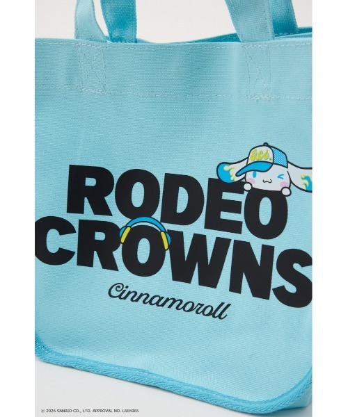 RODEO CROWNS WIDE BOWL(ロデオクラウンズワイドボウル)の「(サンリオキャラクターズ)ミニトートバッグ(トートバッグ・レディース・ブラック/ライトピンク/ブルー系その他/レッド・FREE)」の19枚目の写真