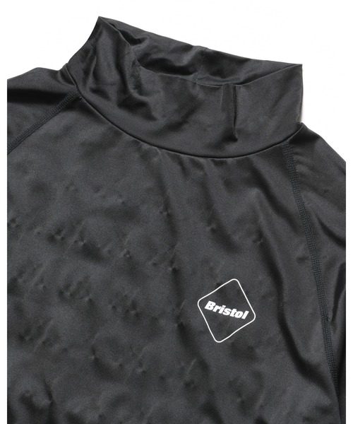 F.C.Real Bristol（エフシーレアルブリストル）の「FREEZE TECH MOCKNECK L/S TOP（Tシャツ/カットソー・メンズ・ブラック/ターコイズブルー・MEDIUM/X-LARGE/LARGE）」の10枚目の写真