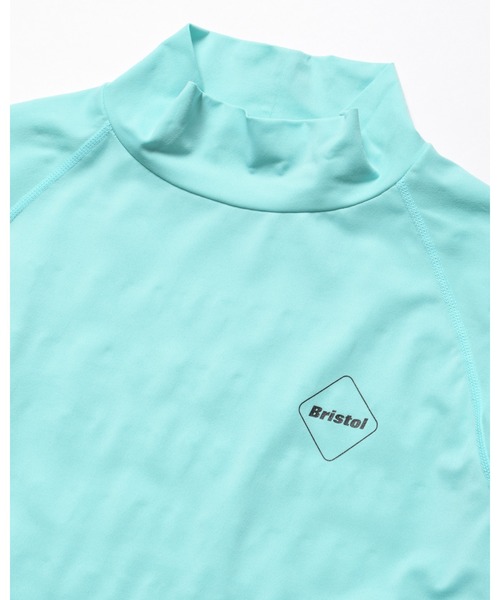 F.C.Real Bristol（エフシーレアルブリストル）の「FREEZE TECH MOCKNECK L/S TOP（Tシャツ/カットソー・メンズ・ブラック/ターコイズブルー・MEDIUM/X-LARGE/LARGE）」の5枚目の写真