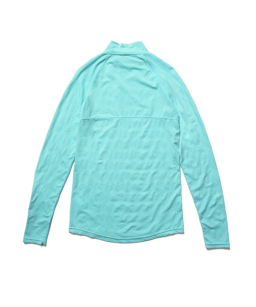 F.C.Real Bristol（エフシーレアルブリストル）の「FREEZE TECH MOCKNECK L/S TOP（Tシャツ/カットソー・メンズ・ブラック/ターコイズブルー・MEDIUM/X-LARGE/LARGE）」の4枚目の写真