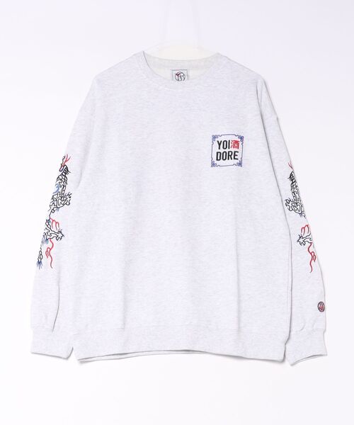 JUGLANS(ユグランス)の「【YOIDORE】酒愛好家 クルーネックスウェット(スウェット・メンズ・ホワイト/ブラック・XL/L/M)」の1枚目の写真