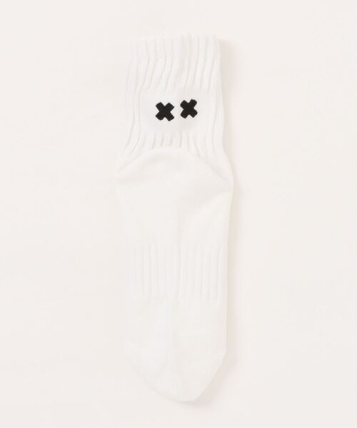 ARCHIVER(アーカイバ)の「【Bz】EK591/メンズ刺繍デザインクルーソックス/靴下(NEZ)(ソックス/靴下・メンズ・ホワイト/グリーン/ブラック・FREE)」の7枚目の写真
