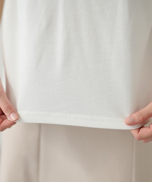 DAYRA(デイラ)の「フラワー レース ライン デザイン カットソー(Tシャツ/カットソー・レディース・ホワイト/ブラック・FREE)」の16枚目の写真