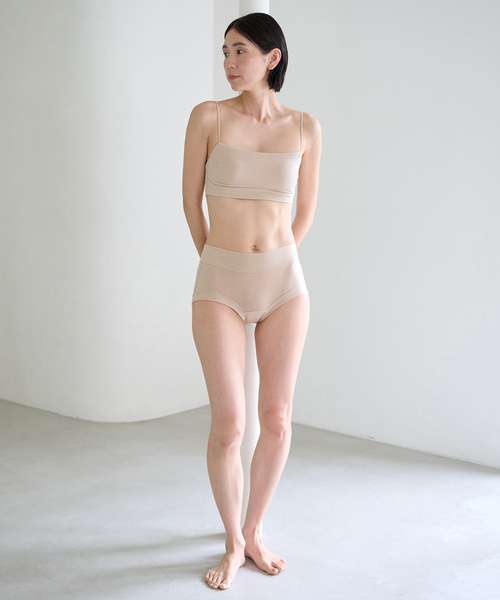 EMILY WEEK（エミリーウィーク）の「《追加》[ACTIVE]Bamboo ストレッチブラ（ベージュ）（ブラジャー・レディース・ベージュ・36/38/40）」の8枚目の写真