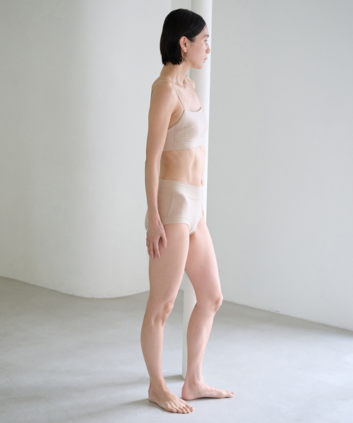 EMILY WEEK（エミリーウィーク）の「《追加》[ACTIVE]Bamboo ストレッチブラ（ベージュ）（ブラジャー・レディース・ベージュ・36/38/40）」の10枚目の写真