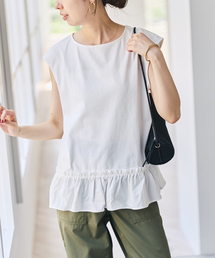 AAYUSHI / アユーシ フェザーフリルカットソー（Tシャツ/カットソー
