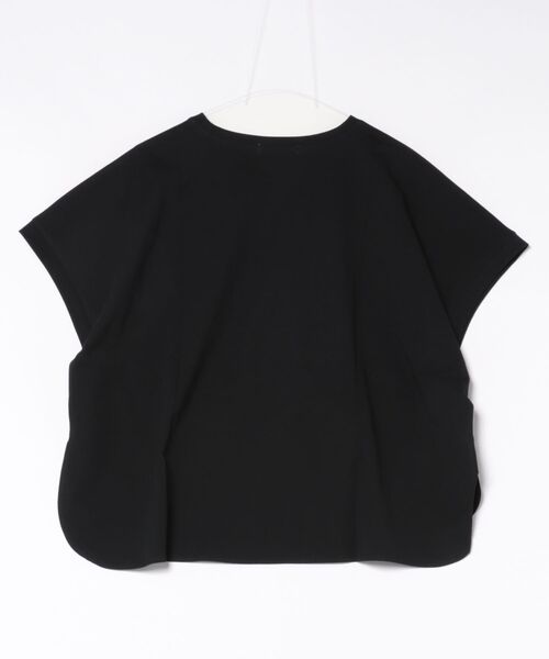 Anclear oui(アンクリアウィ)の「【接触冷感】ビッグロゴ刺繍Tシャツ(Tシャツ/カットソー・レディース・ブラウン/チャコール/ブラック/ホワイト・F)」の17枚目の写真