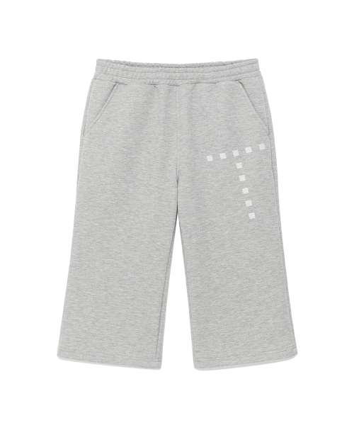THECOLDESTMOMENT(ザコールデストモーメント)の「(w) TCM capri sweat pants (melange grey)(その他パンツ・レディース・その他・MEDIUM/SMALL)」の2枚目の写真