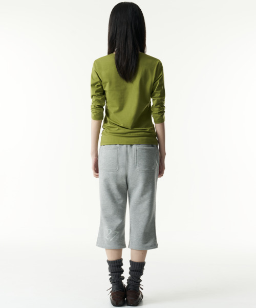 THECOLDESTMOMENT(ザコールデストモーメント)の「(w) TCM capri sweat pants (melange grey)(その他パンツ・レディース・その他・MEDIUM/SMALL)」の6枚目の写真