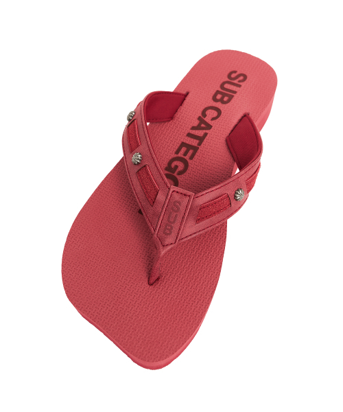 SUBCATEGORY(サブ カテゴリー)の「SUB_F831 Faded Red(サンダル・レディース・その他・44/41/42/43/38/40/39)」の6枚目の写真