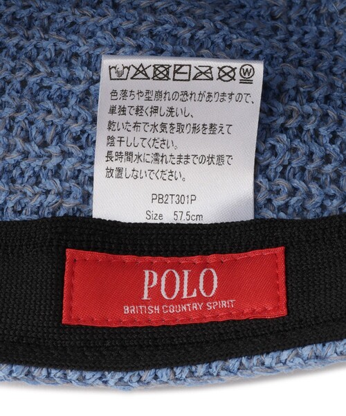 Jayro(ジャイロ)の「POLOBCSウォッシャブルペーパーキャップ(キャップ・レディース・ベージュ/ブルー系その他4/チャコールグレー・FREE)」の8枚目の写真