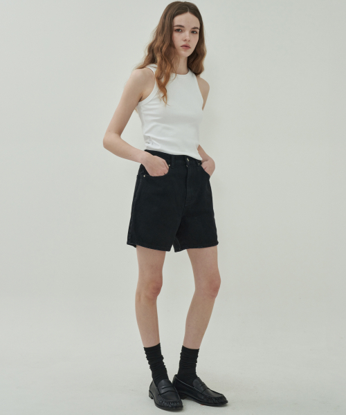 MOTT(モット)の「ノーマルヴィンテージショーツ-ブラック(その他パンツ・レディース・その他・MEDIUM/LARGE/SMALL)」の5枚目の写真