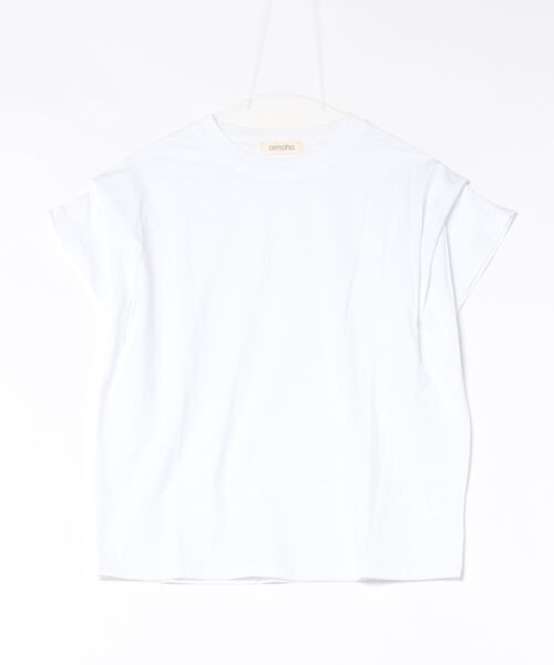 aimoha（アイモハ）の「ボーダーTシャツ（Tシャツ/カットソー・レディース・ネイビー/ブラック/ホワイト・M）」の2枚目の写真
