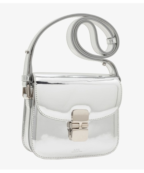 A.P.C.（アーペーセー）の「SAC GRACE MINI（ショルダーバッグ・レディース・チャコールグレー・ONESIZE）」の7枚目の写真
