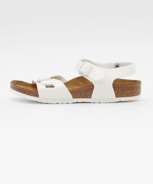 BIRKENSTOCK（ビルケンシュトック）の「RIO/リオ マジックギャラクシー (KIDS)（サンダル・キッズ・ホワイト/シルバー/ローズ・25/34/28/24/26/27/30/33/29/31/32）」の4枚目の写真