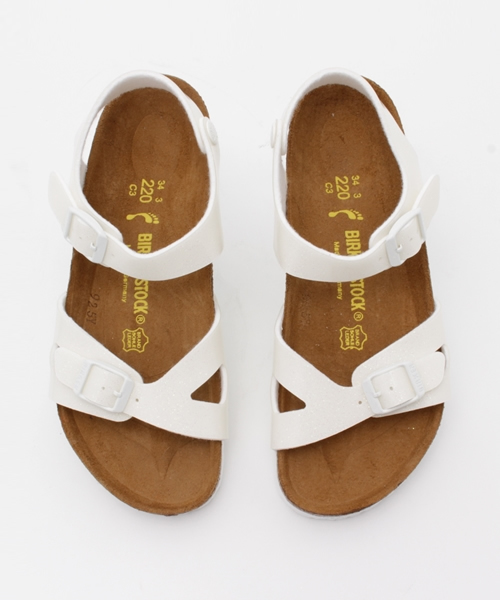 BIRKENSTOCK（ビルケンシュトック）の「RIO/リオ マジックギャラクシー (KIDS)（サンダル・キッズ・ホワイト/シルバー/ローズ・25/34/28/24/26/27/30/33/29/31/32）」の7枚目の写真