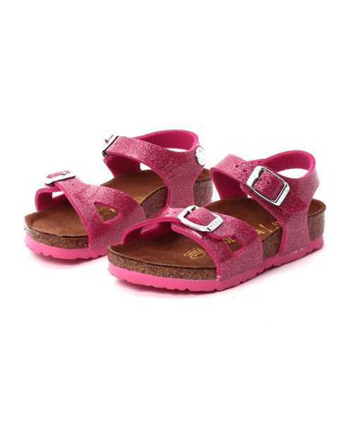 BIRKENSTOCK（ビルケンシュトック）の「RIO/リオ マジックギャラクシー (KIDS)（サンダル・キッズ・ホワイト/シルバー/ローズ・25/34/28/24/26/27/30/33/29/31/32）」の13枚目の写真