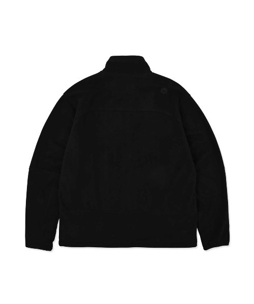 MARMOT（マーモット）の「MARMOT【マーモット】- ジャケット【Polarlite Fleece Jacket BLACK MTFW25MFL033】（ブルゾン・メンズ・ブラック・XL/XXL）」の2枚目の写真