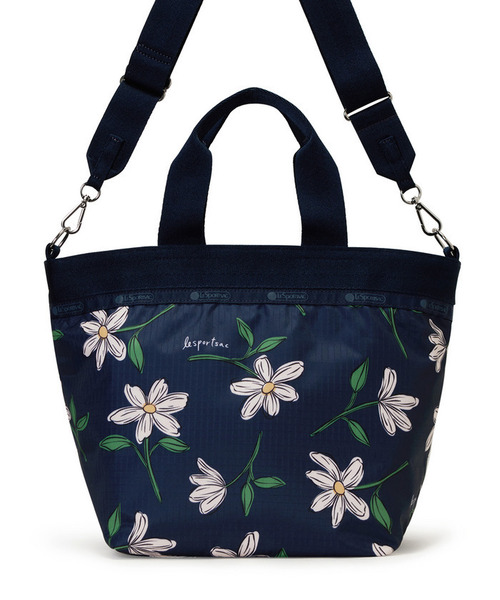 LeSportsac(レスポートサック)の「BUCKET TOTE フローラルブルームズネイビー(トートバッグ・レディース・ブルー・FREE)」の6枚目の写真