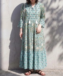 セール】2WAY ART PRINT SHEER DRESS（ワンピース）｜Ameri（アメリ