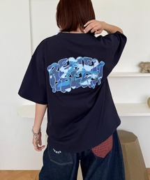 Remember.（リメンバー）の「迷彩グラフィックルーズTシャツ / Camouflage Graphic Loose Tshirt（Tシャツ/カットソー）」