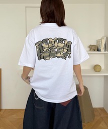 Remember.（リメンバー）の「迷彩グラフィックルーズTシャツ / Camouflage Graphic Loose Tshirt（Tシャツ/カットソー）」