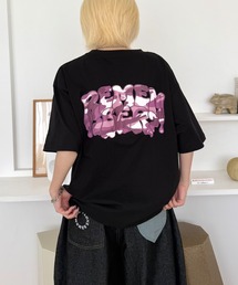 Remember.（リメンバー）の「迷彩グラフィックルーズTシャツ / Camouflage Graphic Loose Tshirt（Tシャツ/カットソー）」