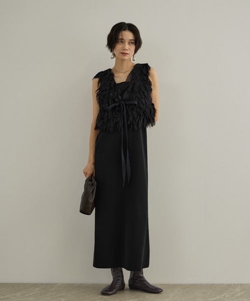 SALON adam et rope'(サロン アダム エ ロペ)の「【W S(ドゥーブル)】ソフトレザーインヒールブーツ(ブーツ・レディース・ダークブラウン/ブラック・37.5/37/36.5/36)」の12枚目の写真