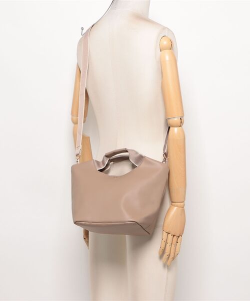 A by MAGASIN DE MODE(エーバイマガジンデモード)の「【A By MAGASIN DE MODE】e.e.p.テープハンドルトート SNBD(トートバッグ・レディース・ブラック/ブラウン・FREE)」の15枚目の写真