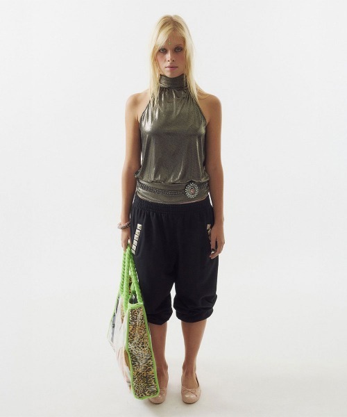 SCULPTOR(スカルプター)の「Metallic High-Neck Halter Top(その他トップス・レディース・シルバー/ゴールド・SMALL/MEDIUM)」の11枚目の写真