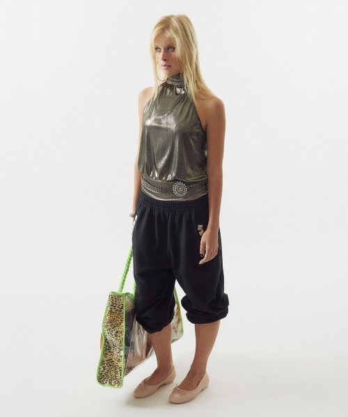 SCULPTOR(スカルプター)の「Metallic High-Neck Halter Top(その他トップス・レディース・シルバー/ゴールド・SMALL/MEDIUM)」の12枚目の写真