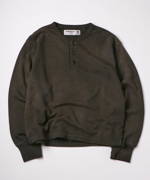 Sourcream（サワークリーム）の「【Sourcream】ガーメントダイヘンリースウェット（スウェット・レディース・チャコールグレー/グレー系その他/ブラック系その他・SMALL/MEDIUM/LARGE）」の2枚目の写真