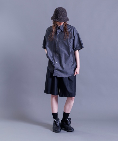 wallace&murron(ウォーレスアンドミューロン)の「【Wallace & Murron】Alex(シャツ/ブラウス・メンズ・ブラック・1/2)」の8枚目の写真