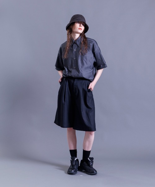 wallace&murron(ウォーレスアンドミューロン)の「【Wallace & Murron】Alex(シャツ/ブラウス・メンズ・ブラック・1/2)」の14枚目の写真