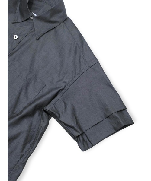 wallace&murron(ウォーレスアンドミューロン)の「【Wallace & Murron】Alex(シャツ/ブラウス・メンズ・ブラック・1/2)」の4枚目の写真