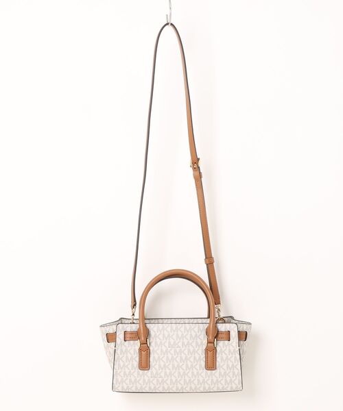 MICHAEL KORS(マイケルコース)の「HAMILTON MODERNE クロスボディ エクストラスモール - MKシグネチャー(ショルダーバッグ・レディース・ホワイト系その他・FREE)」の5枚目の写真