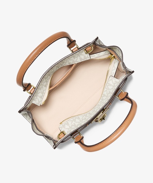 MICHAEL KORS(マイケルコース)の「HAMILTON MODERNE クロスボディ エクストラスモール - MKシグネチャー(ショルダーバッグ・レディース・ホワイト系その他・FREE)」の2枚目の写真