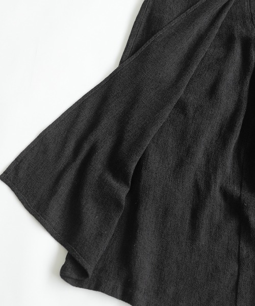 antiqua(アンティカ)の「ラップデザイン スカート風 ワイドパンツ(その他パンツ・レディース・ブラック・ONE SIZE)」の15枚目の写真